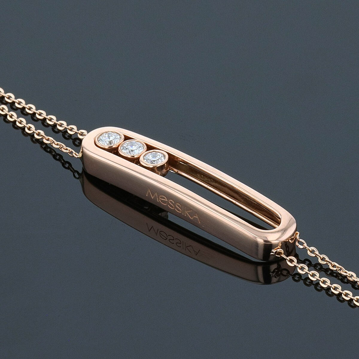 Messika Move diamonds and gold bracelet
