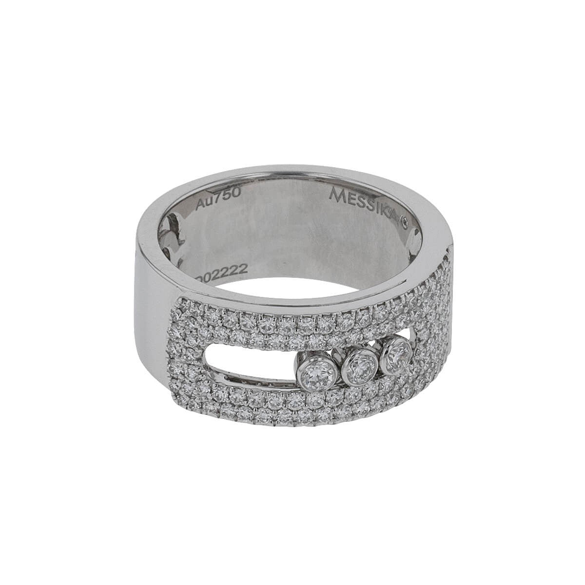 Messika Move diamonds and gold ring