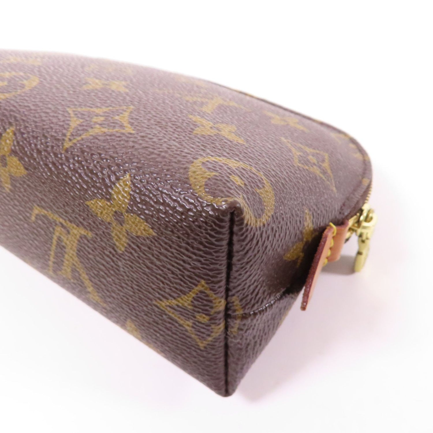 Louis Vuitton Monogram Cosmetic Pouch Pm Brown Brown Business Bag Clutch Bag M 47515
