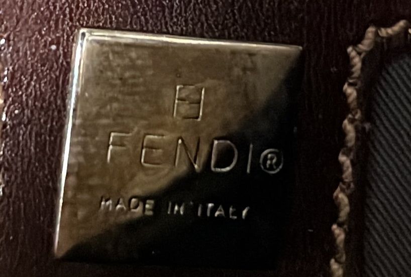 Fendi Baguette Bag Zucca Canvas