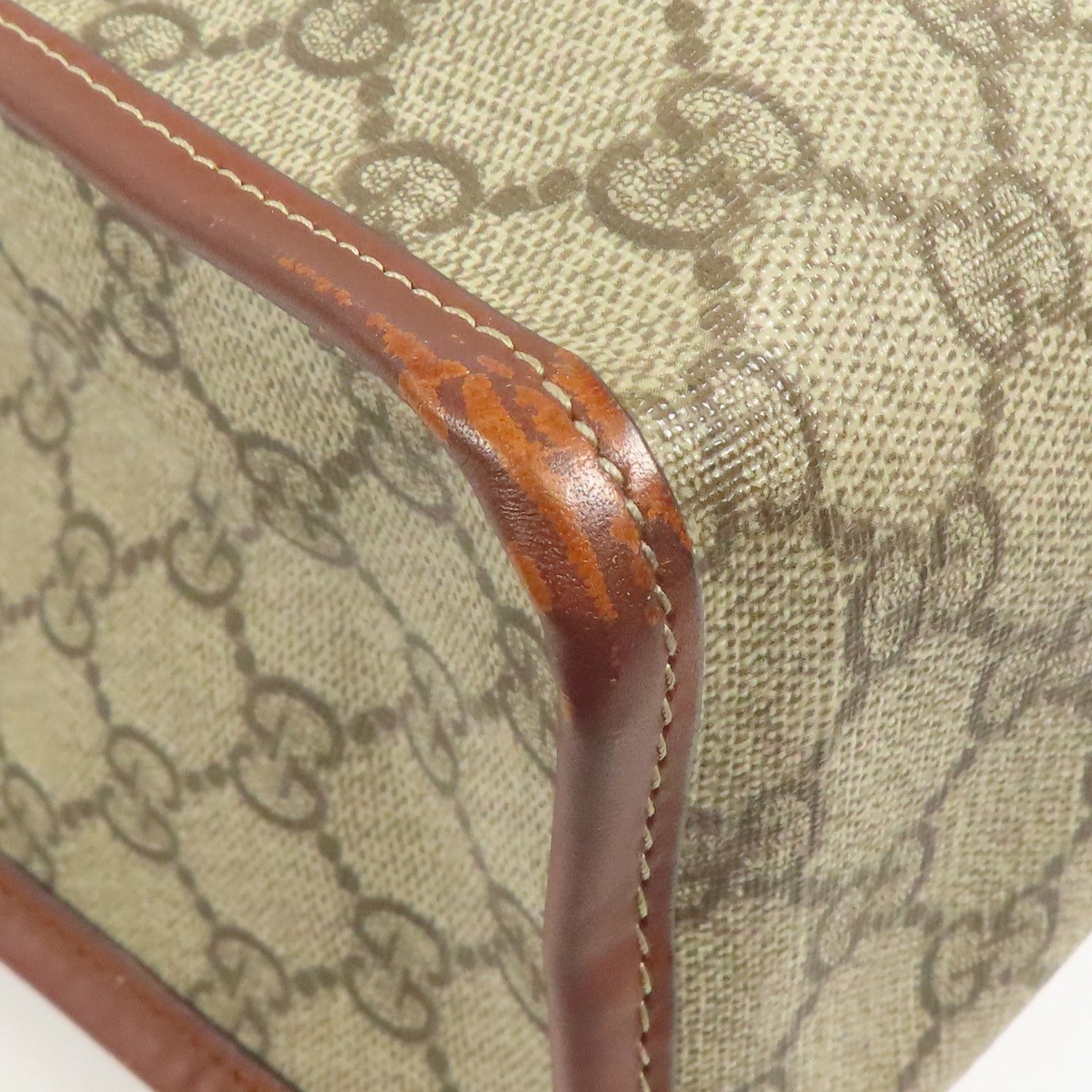 Gucci GG Plus Monogram Small Signature Web Loop Vertical Tote