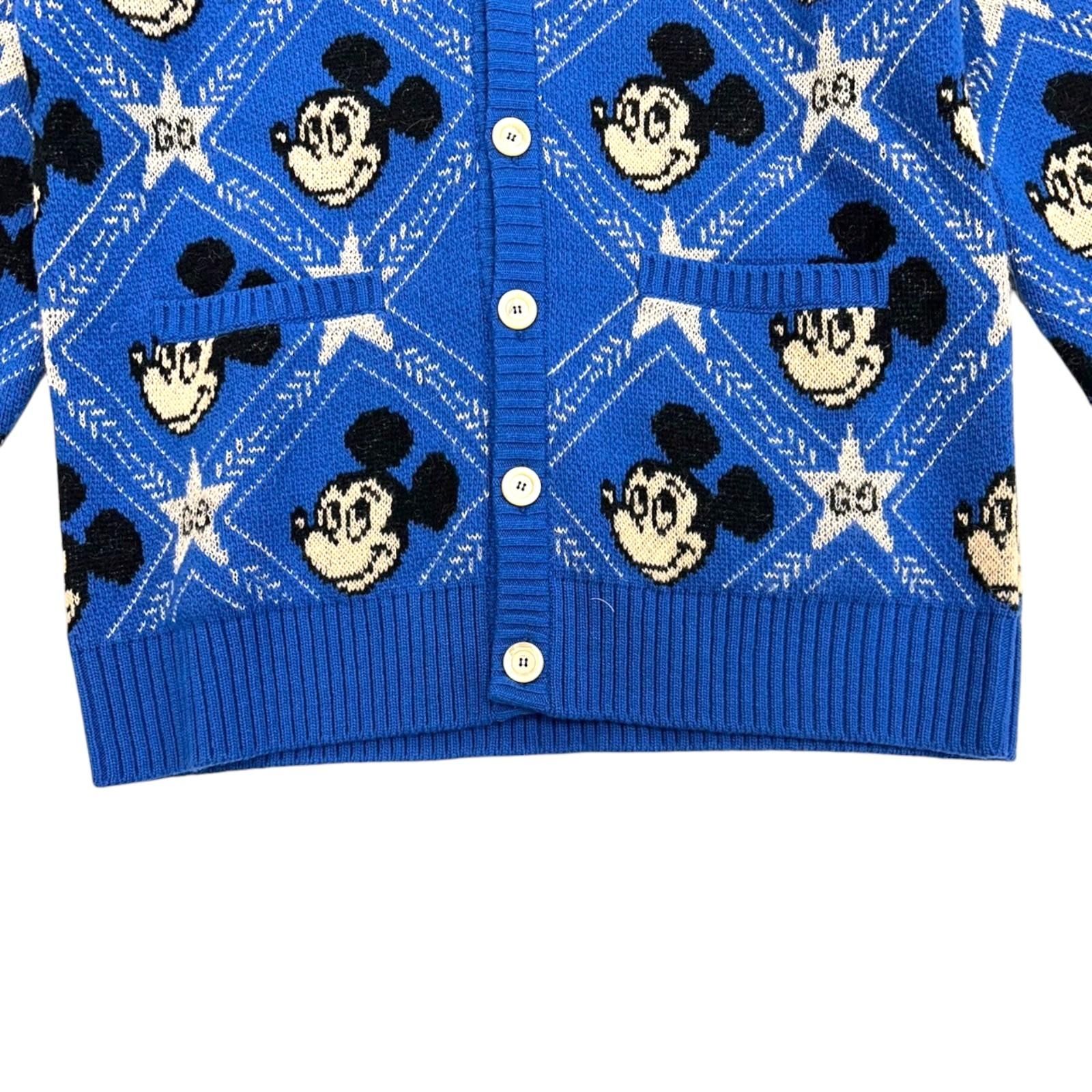 Gucci Disney Wool Cardigan Blue Xs 601565