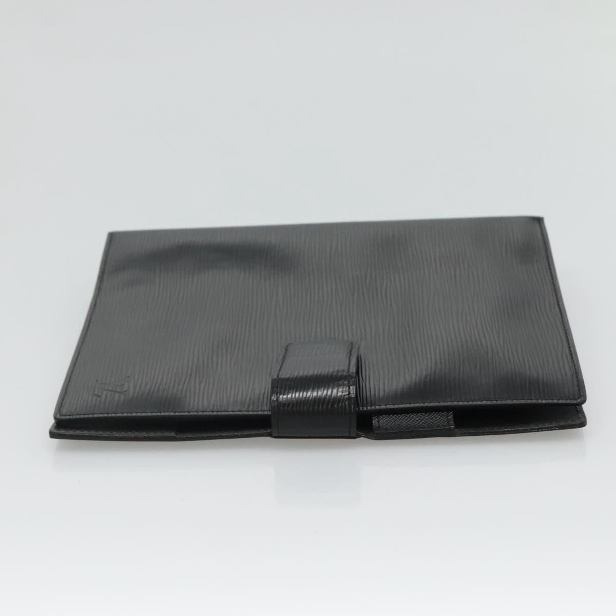 Louis Vuitton Epi Agenda Gm Day Planner Cover Black R 20212 Lv Auth