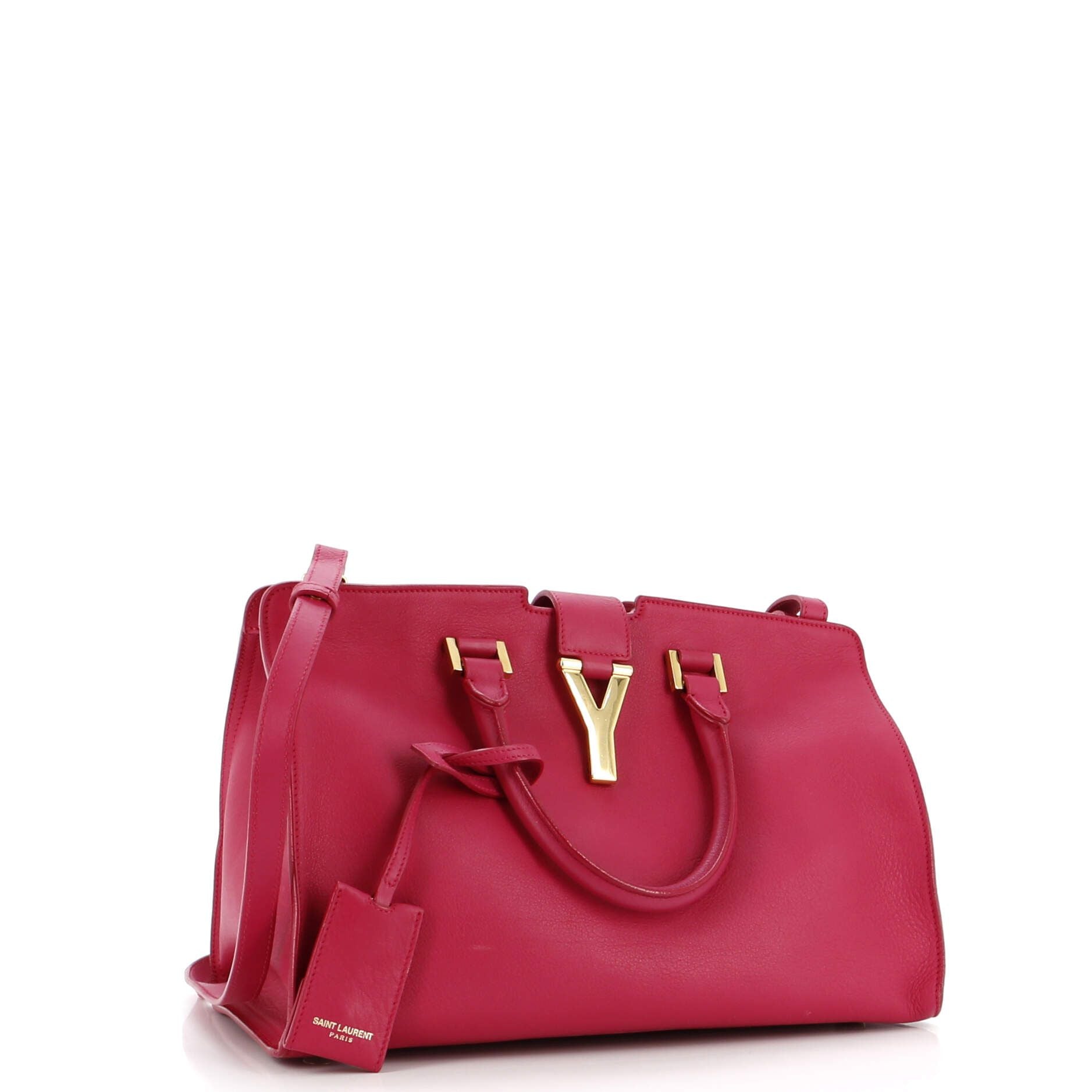Saint Laurent Classic Y Cabas Leather Small