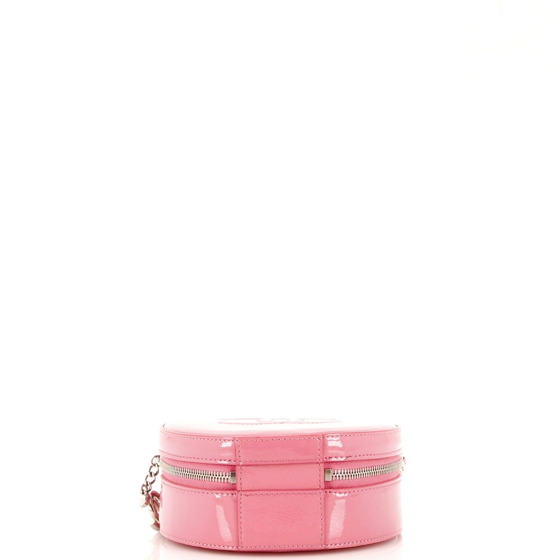 Chanel Round As Earth Crossbody Bag Patent