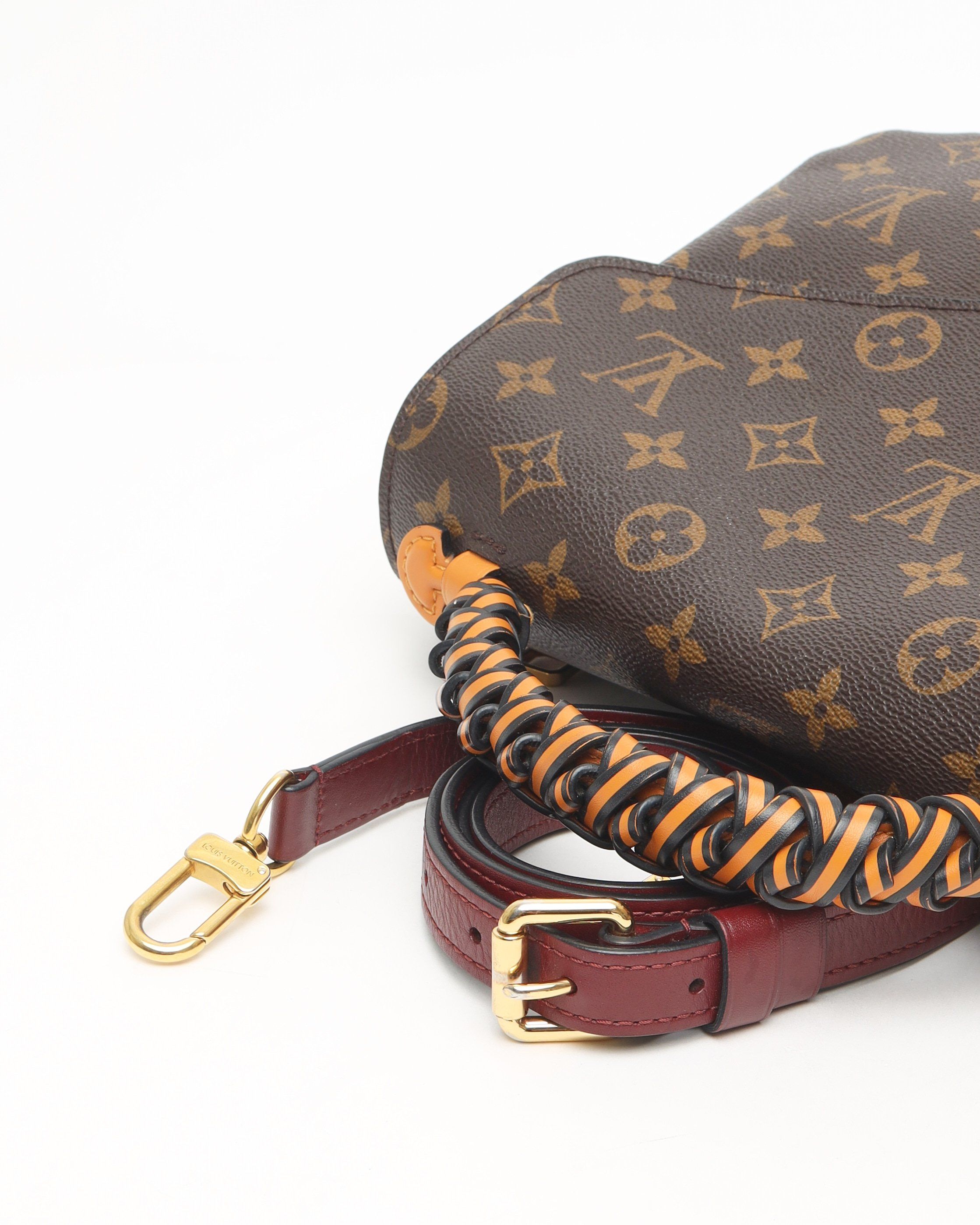 Louis Vuitton Braided Monogram Pochette Metis Bag