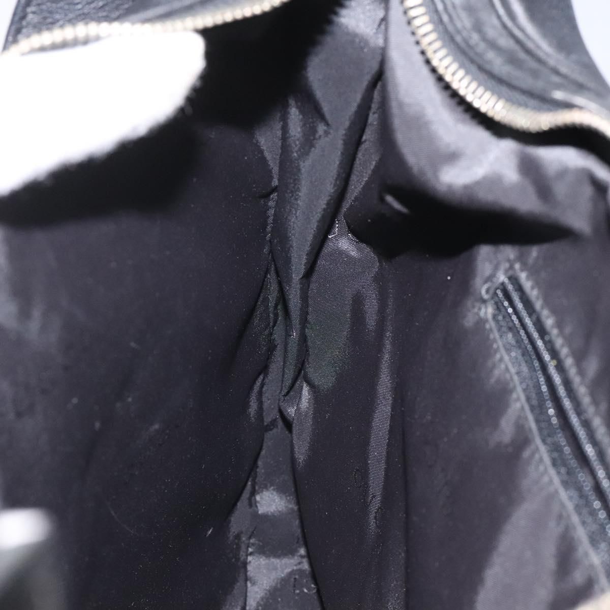 Gucci Black Leather Shoulder Bag