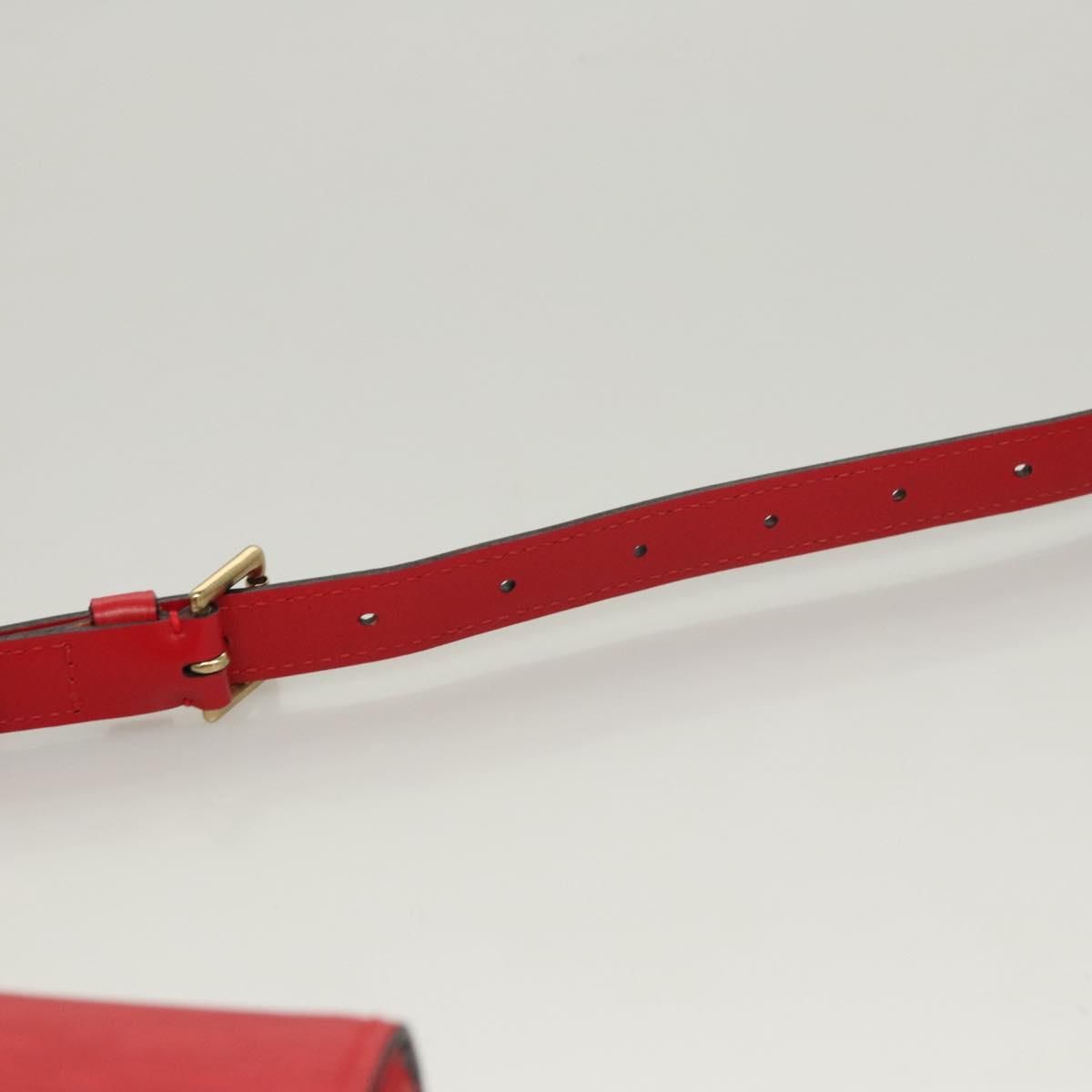 Louis Vuitton Epi Saint Cloud Gm Shoulder Bag Red M 52197 Lv Auth