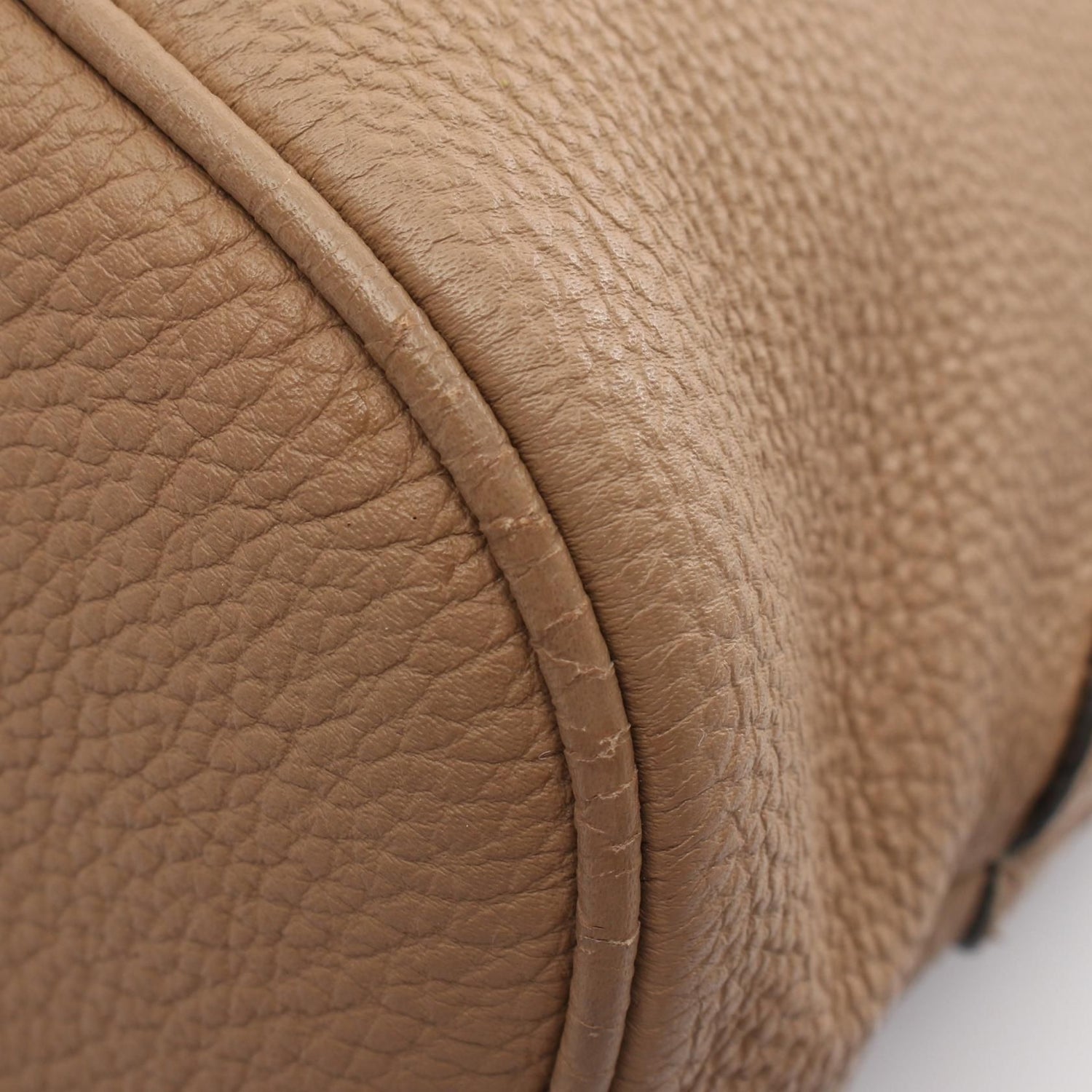 Gucci 2way Shoulder Handbag 341504 Leather Beige