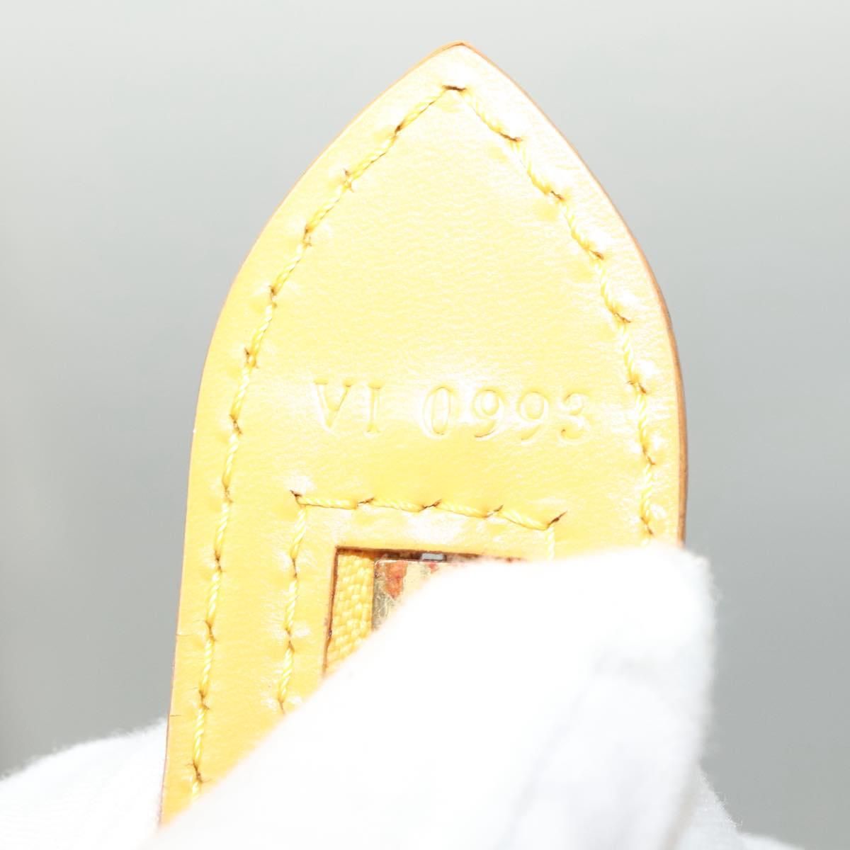 Louis Vuitton Epi Saint Jacques Hand Bag Yellow M 52279 Lv Auth