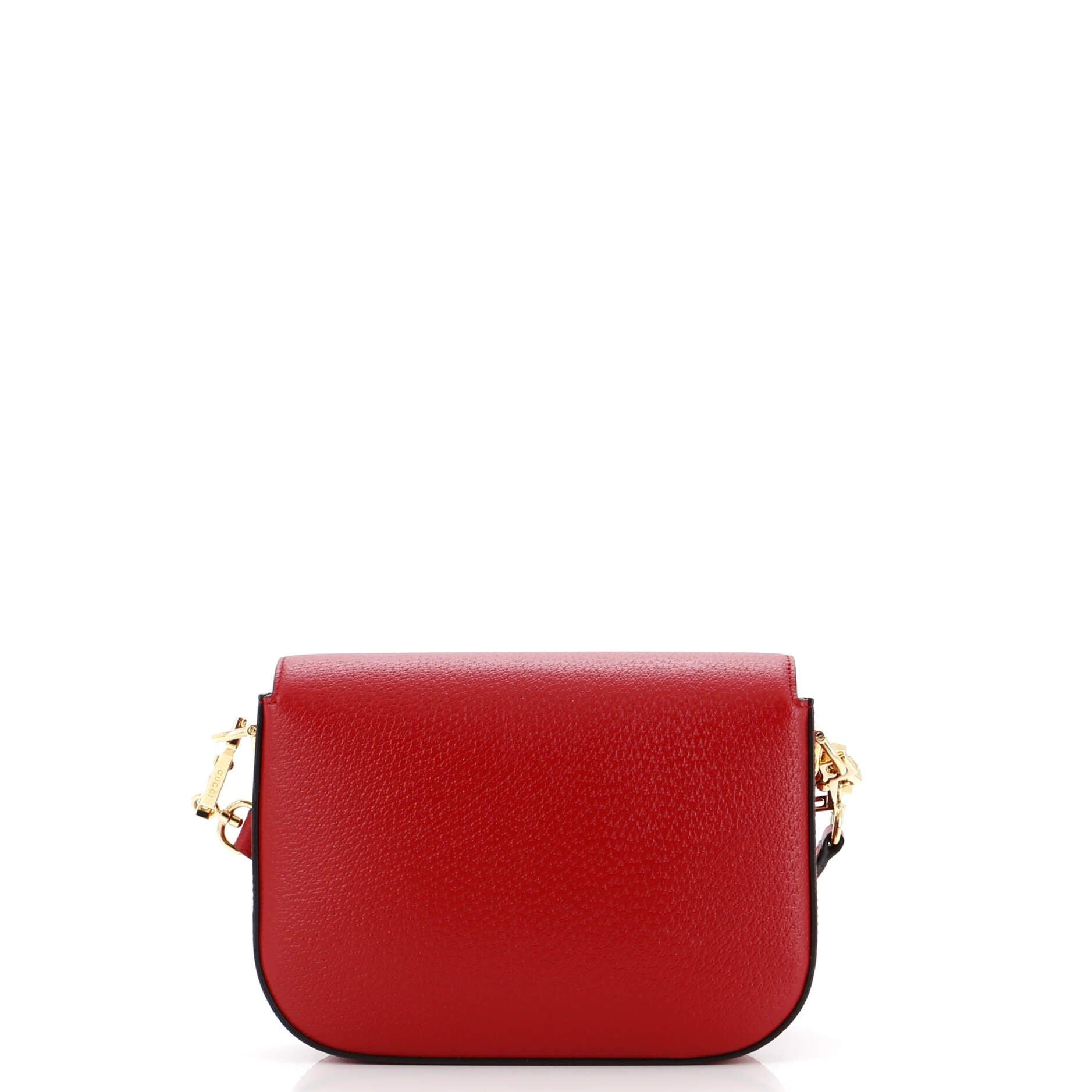 Gucci Horsebit 1955 Shoulder Bag Leather Mini