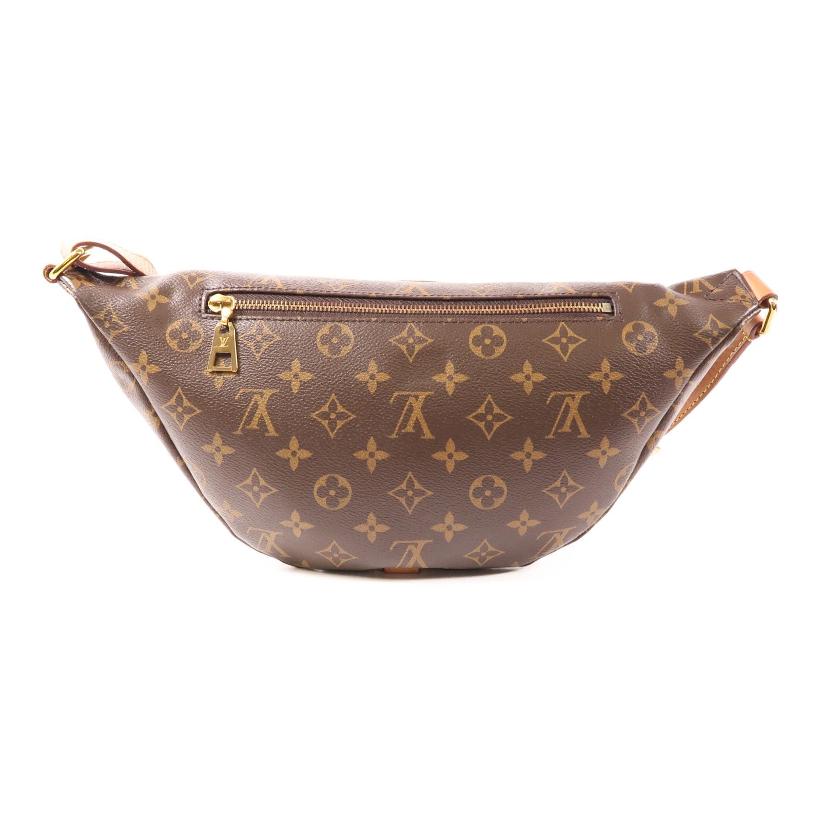Louis Vuitton Monogram Bum Bag Brown Waist Bag Body Bag M 43644