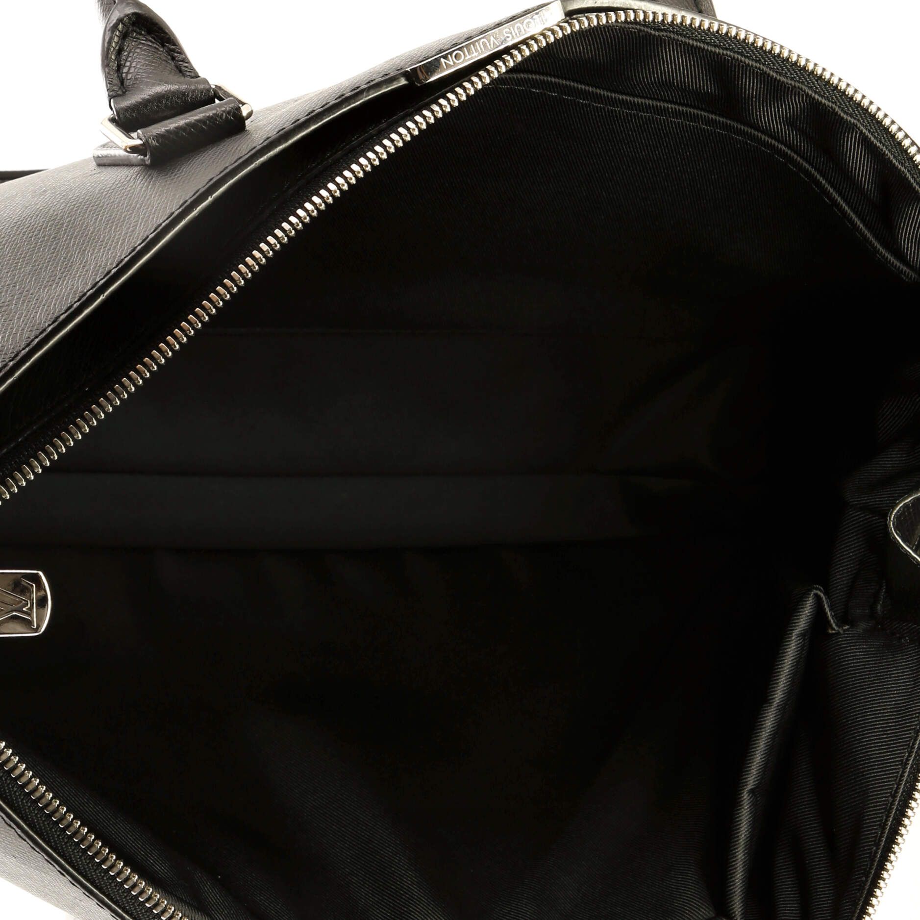 Louis Vuitton Anton Soft Briefcase Taiga Leather