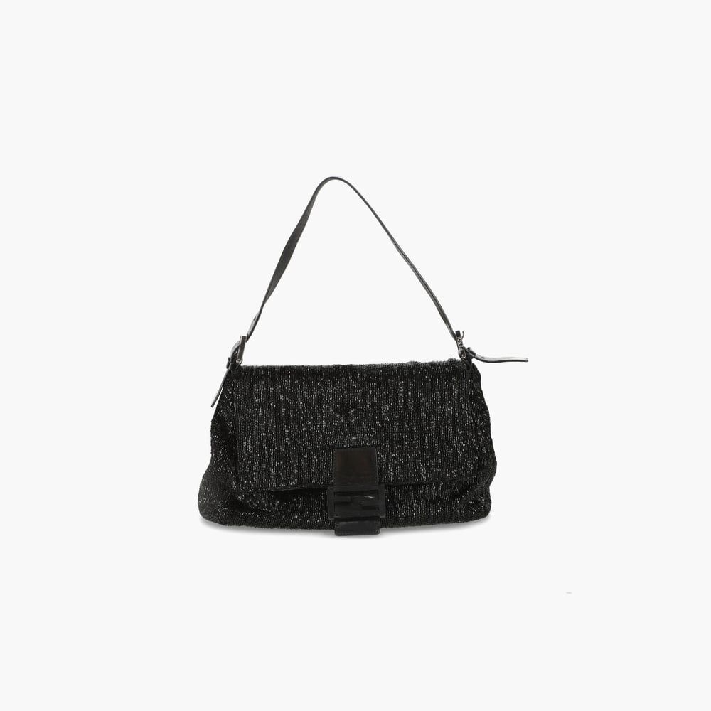 FENDI Beads Mama Baguette Shoulder Bag