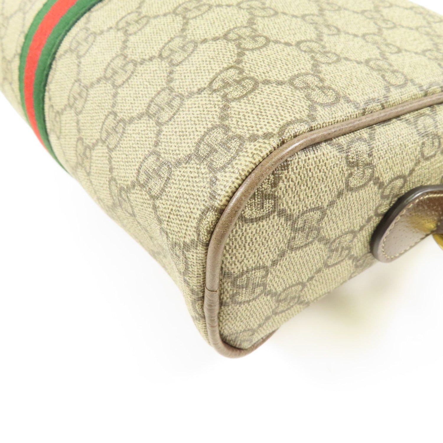 Gucci Small Ophidia Web Shoulder Bag, GG Supreme