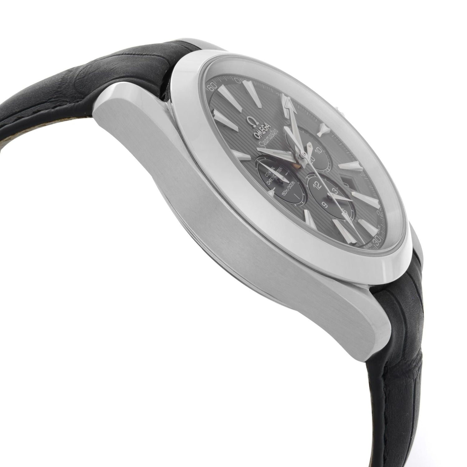 Omega Seamaster Aqua Terra Steel Chronograp Gray Dial Watch 231.13.44.50.06.001