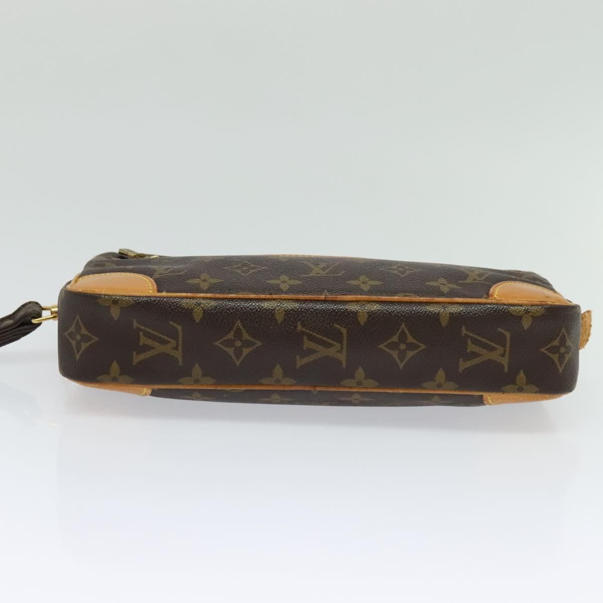 Louis Vuitton Monogram Marly Dragonne Gm Clutch Bag M 51825 Lv Auth