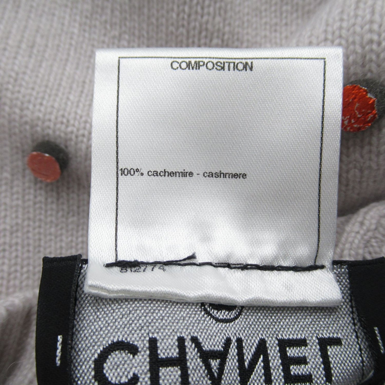 Chanel Knitwear Sweater P 50459k 06396 Cashmere Gurege