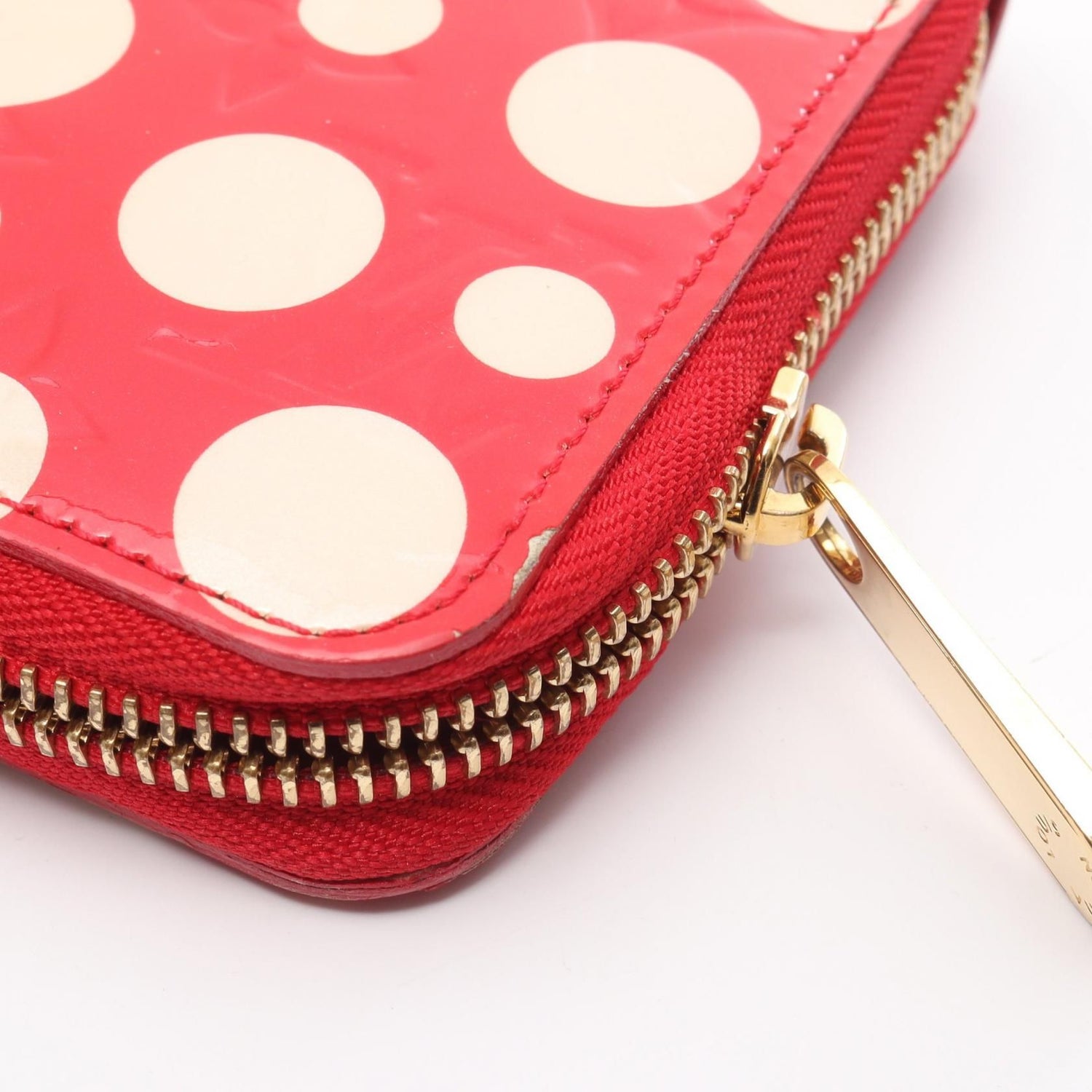 Louis Vuitton Zippy Wallet, Monogram Vernis Kusama Infinity Dots