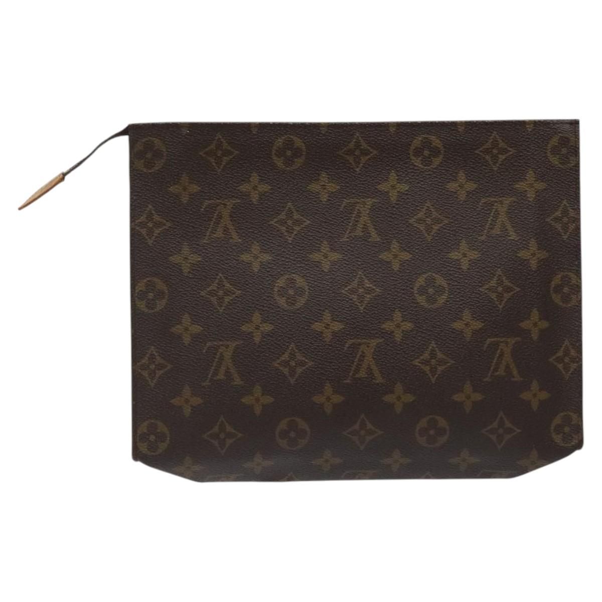 Louis Vuitton Monogram Poche Toilette 26 Pouch M 47542 Lv Auth