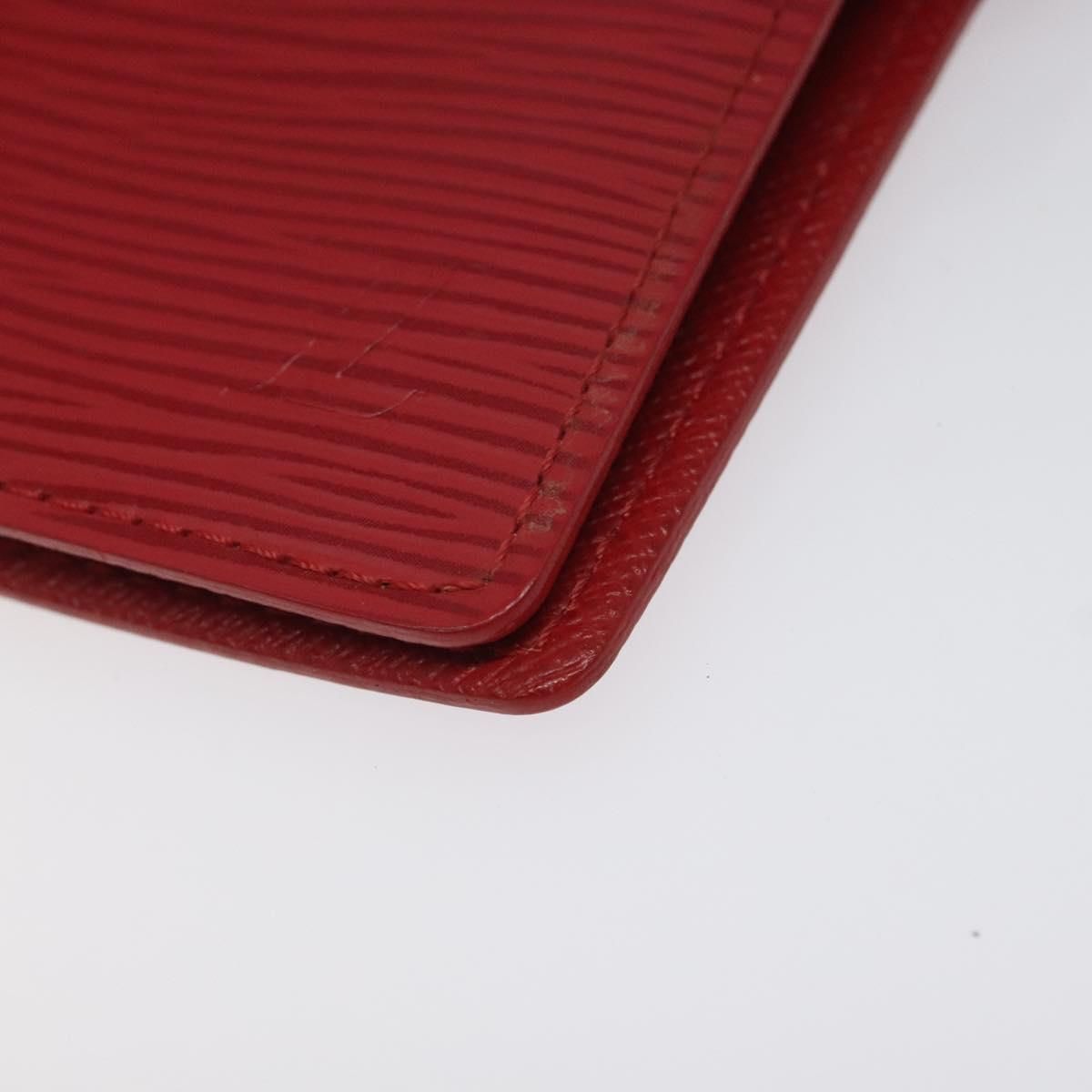 Louis Vuitton Epi Agenda Pm Day Planner Cover Red R 20057 Lv Auth