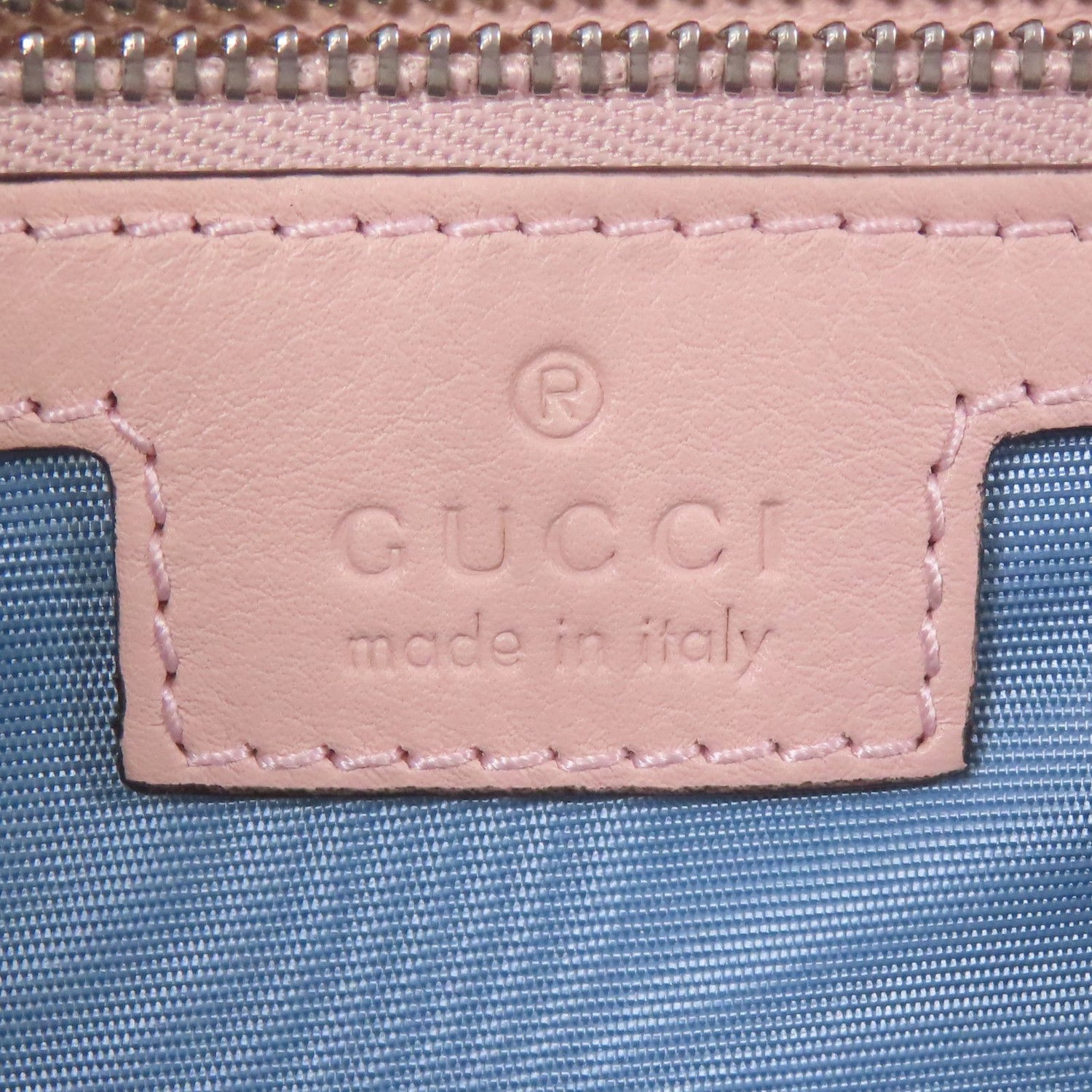 Gucci Satin Shoulder Bag Pink Other Satin 731751 Fabif