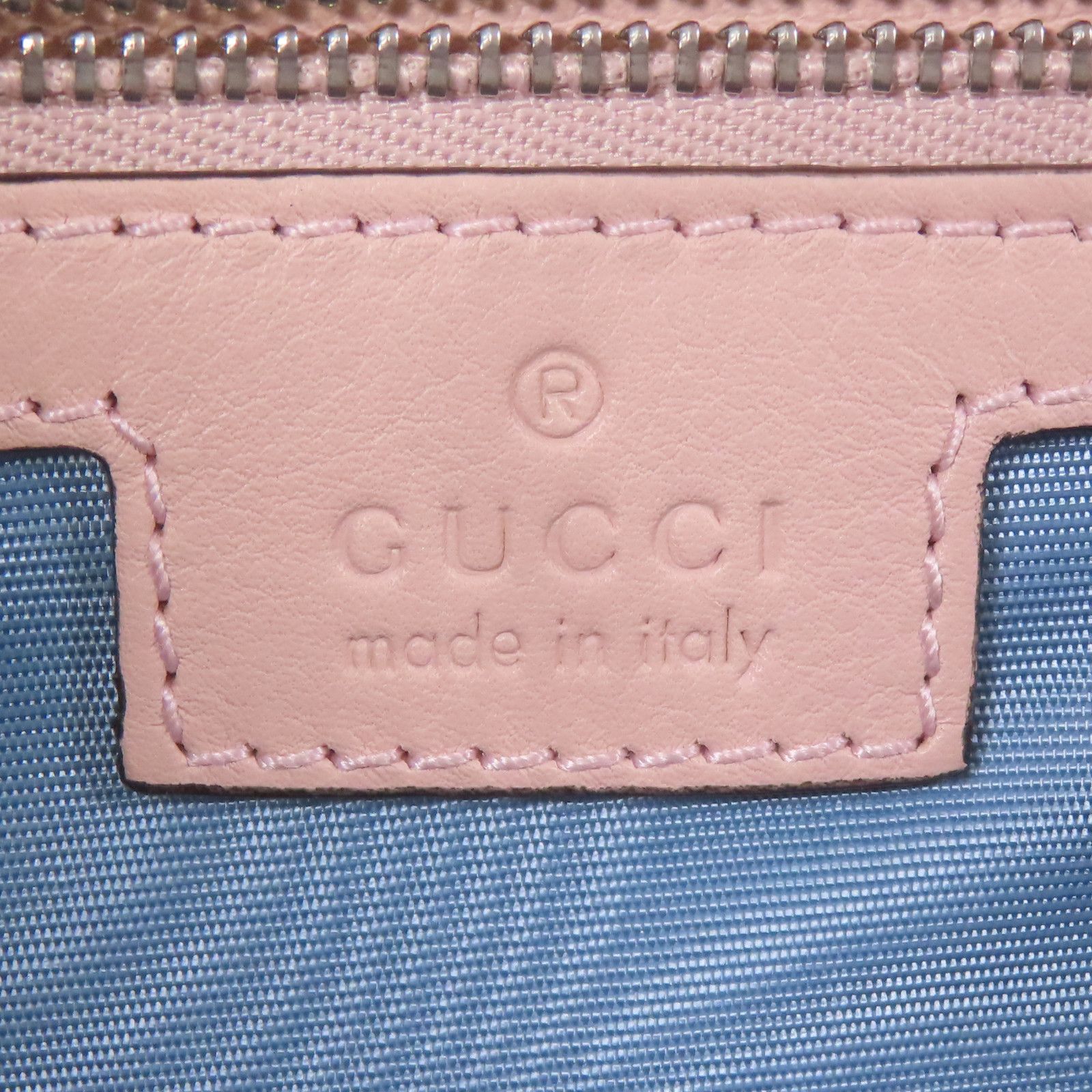Gucci Satin Shoulder Bag Pink Other Satin 731751 Fabif