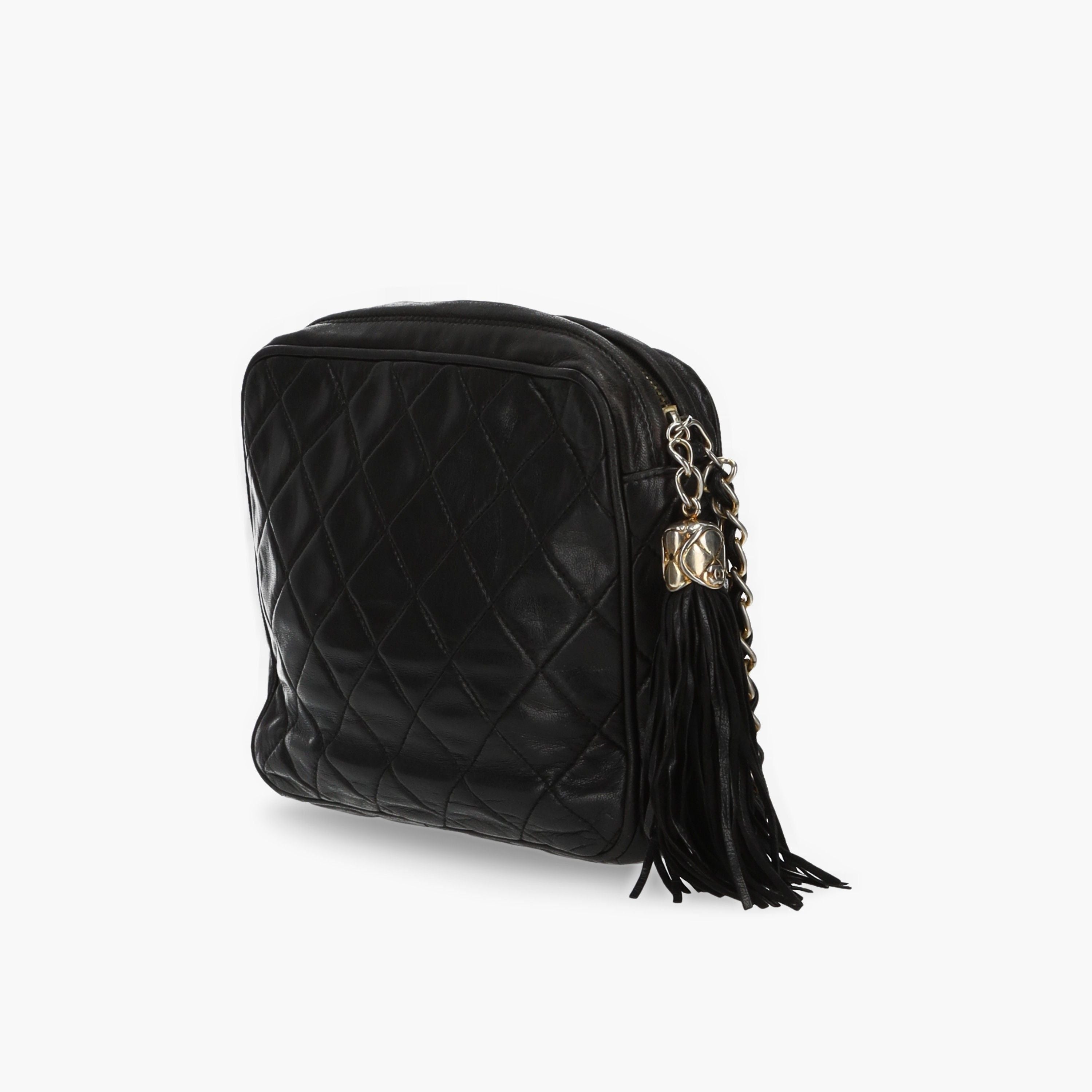 Chanel Camera Tassel Crossbody Bag
