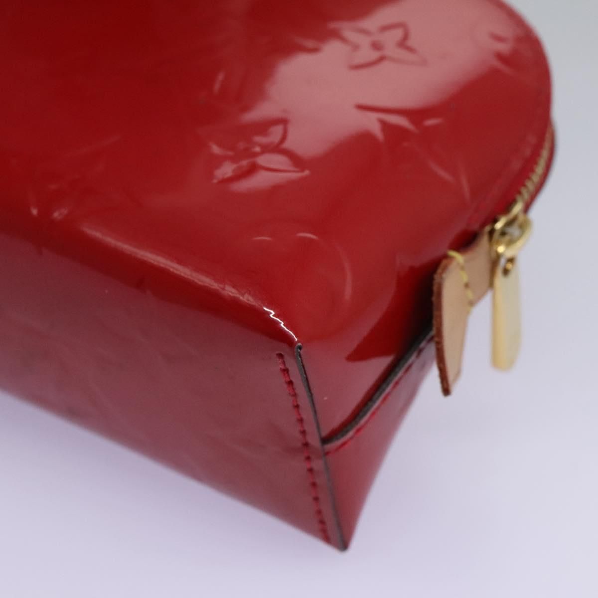 Louis Vuitton Vernis Pochette Cosmetic Pouch Slys M 90172 Lv Auth