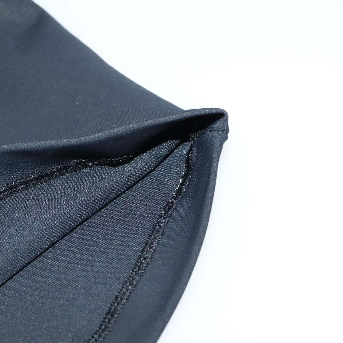 Chanel Tank Top Silk Black Cc Auth