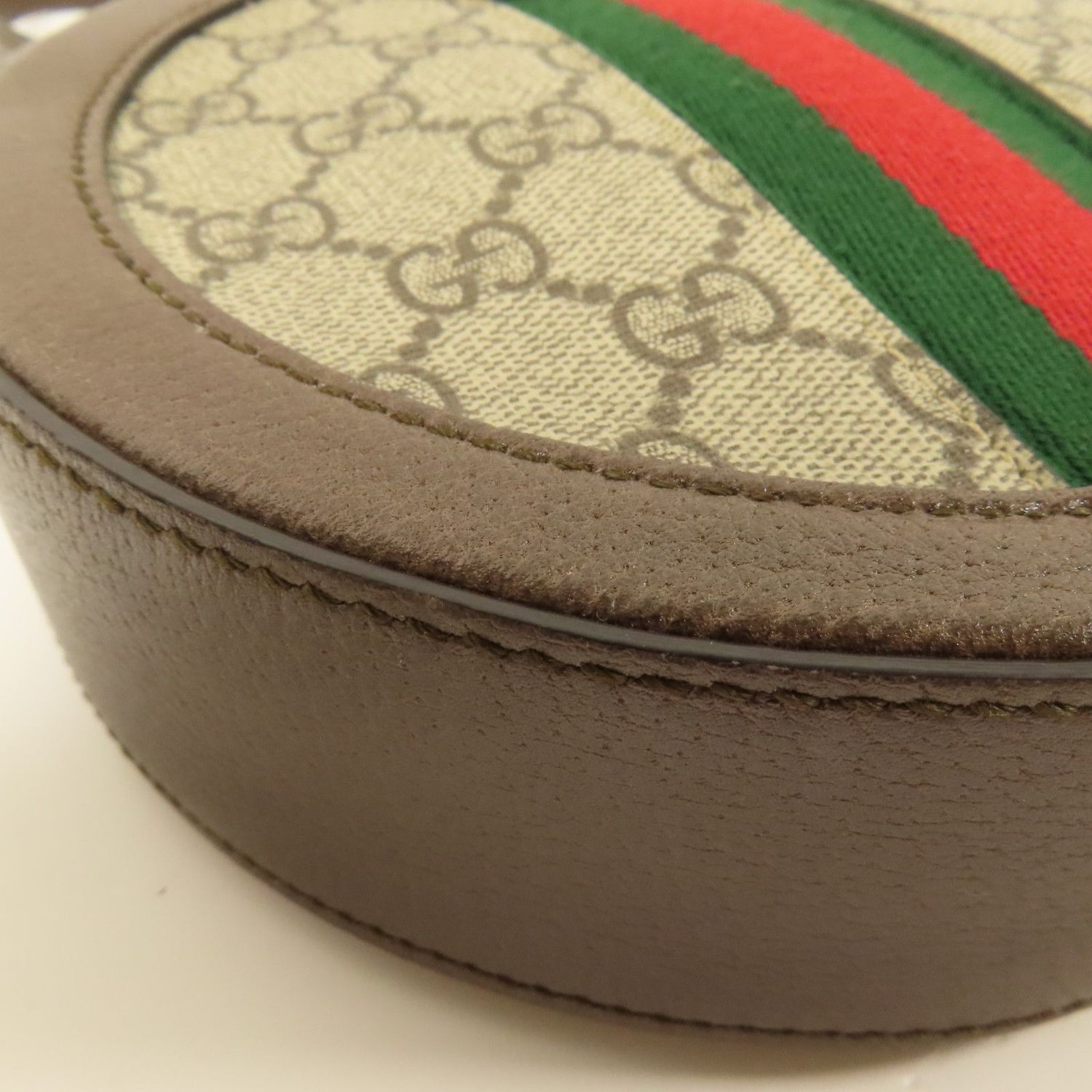 Gucci Mini Ophidia Round Backpack, GG Supreme