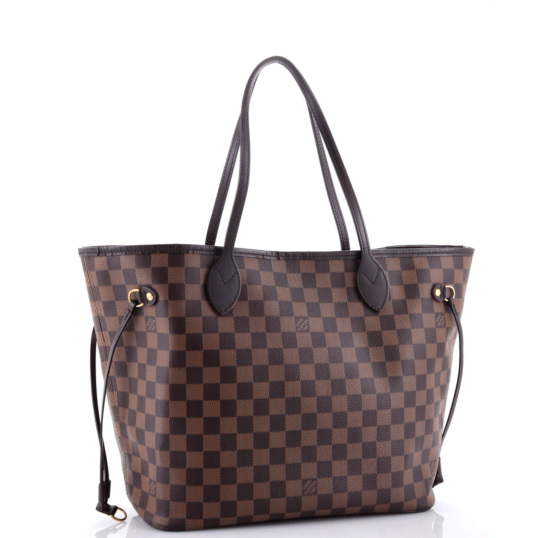 Louis Vuitton Neverfull Nm Tote Damier Mm