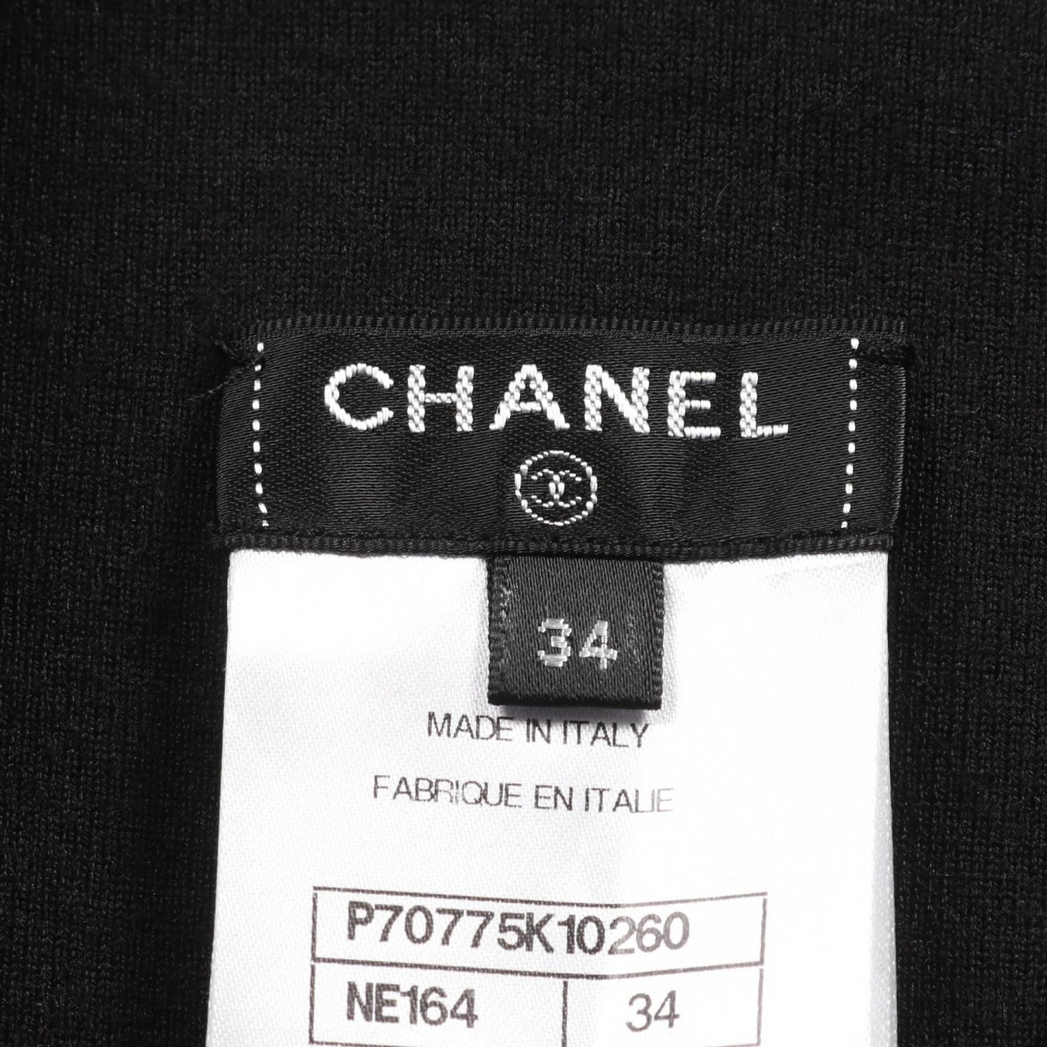 Chanel Black Coco Mark Camellia Leggings Pants Cashmere Silk 21n P 70775k 10260