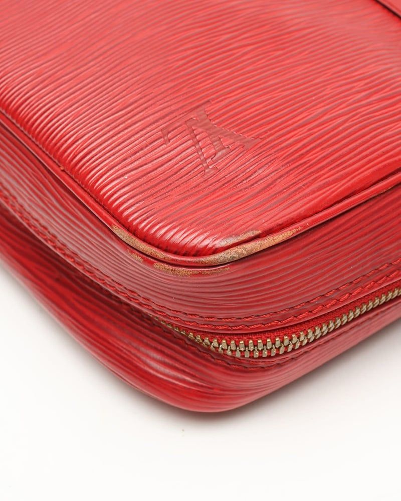 Louis Vuitton Epi Porte Document Voyage Business Bag