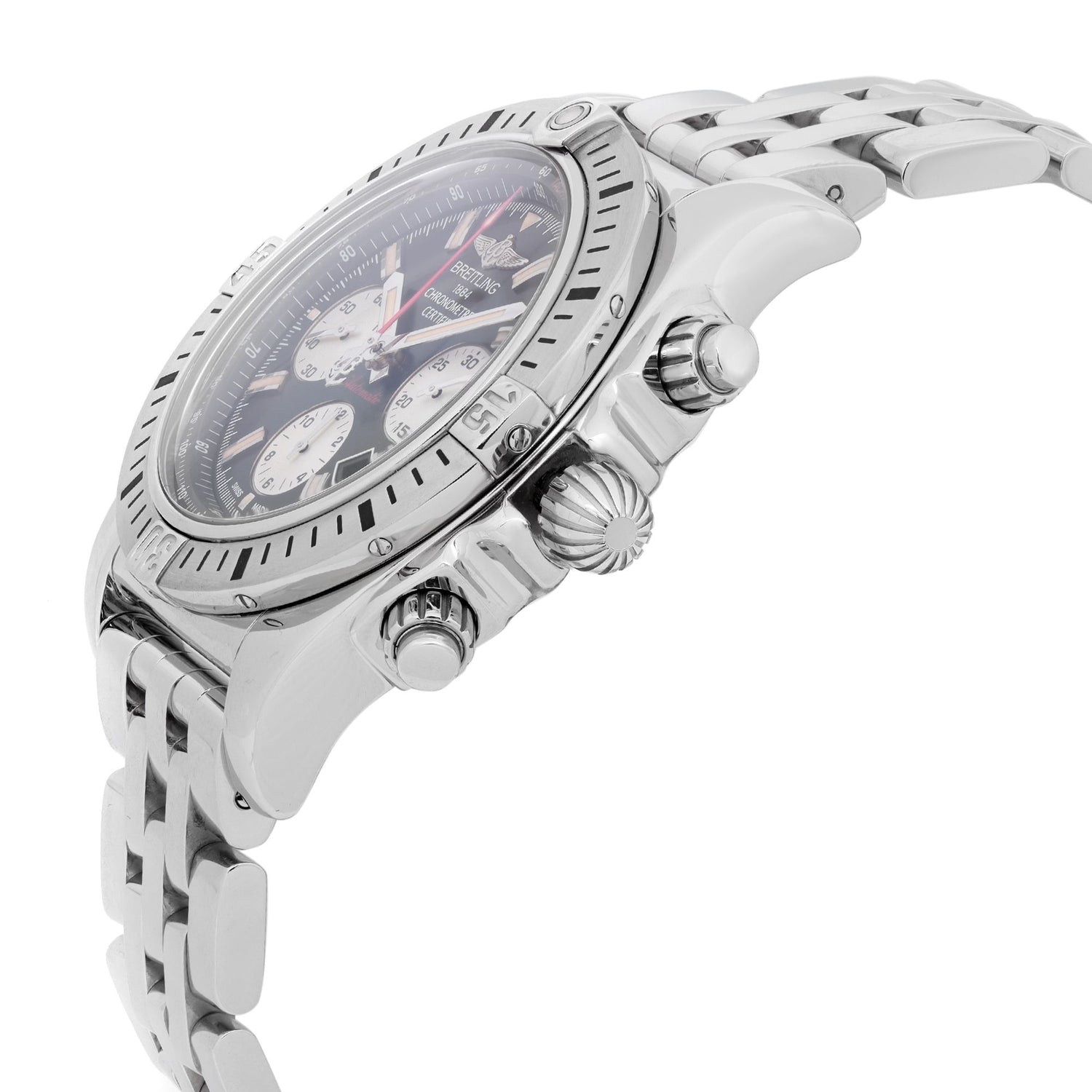 Breitling Chronomat 44 Airborne Steel Automatic Mens Watch AB01154G/BD13-375A