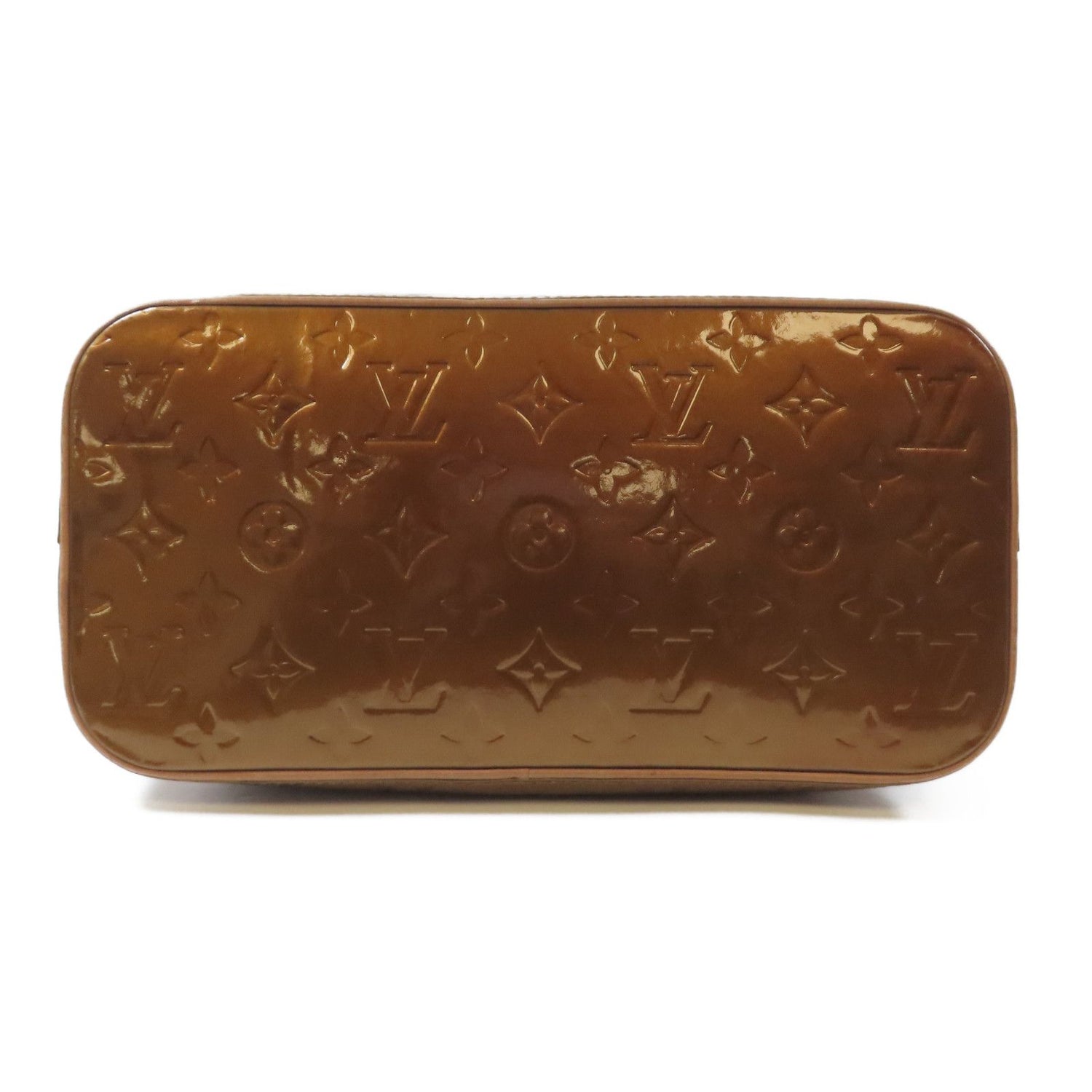 Louis Vuitton Vernis Houston Gold Shoulder Bag Color Brown Bronze Brown Shoulder Bag M 91122