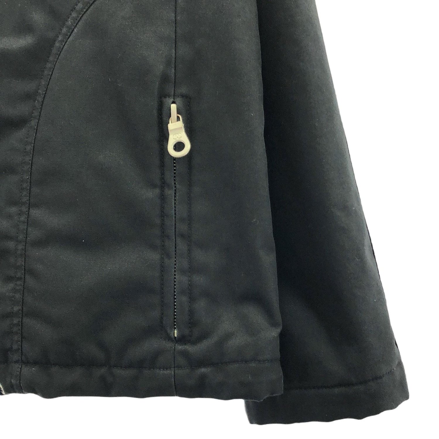 Chanel Black Ski Wear Down Coat + Gloves Included Other Outerwear Polyester P 19994v 11805