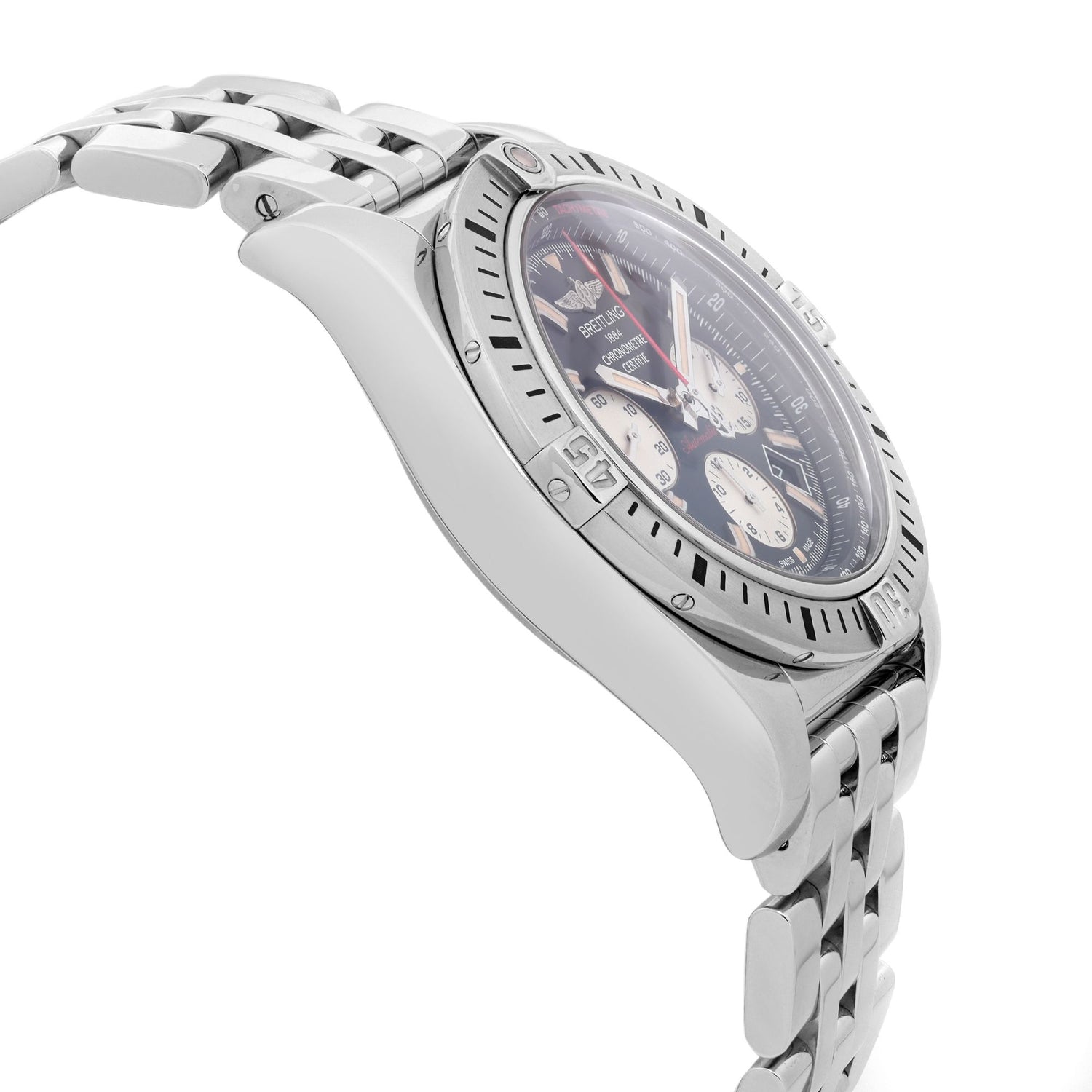 Breitling Chronomat 44 Airborne Steel Automatic Mens Watch AB01154G/BD13-375A
