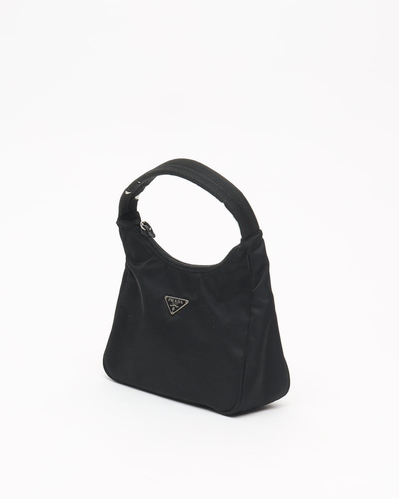 Prada Tessuto Mini Hobo Bag