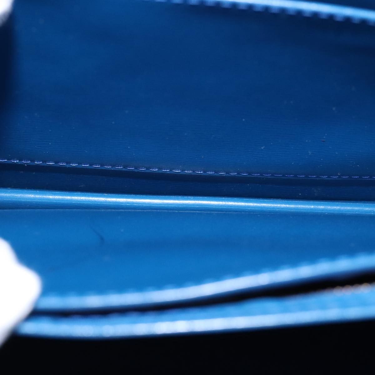 Louis Vuitton Epi Capuchin Shoulder Bag Blue M 52345 Lv Auth