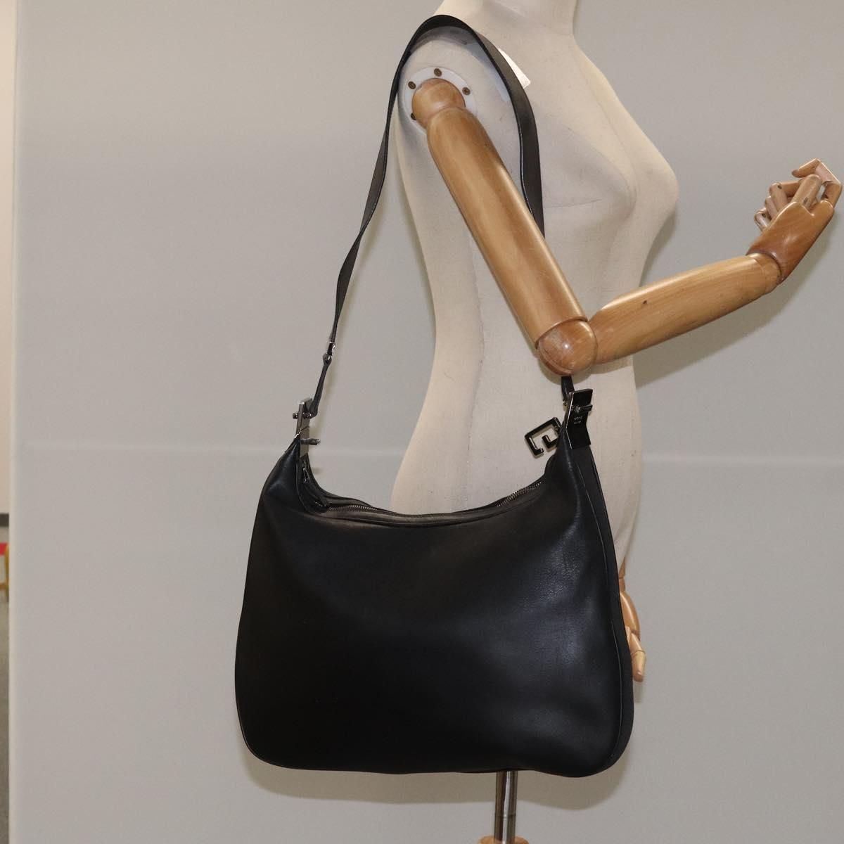 Gucci Black Leather Shoulder Bag