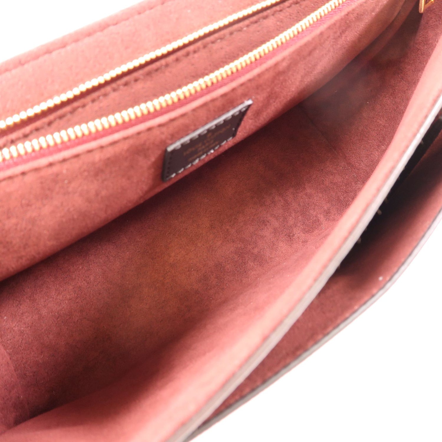 Louis Vuitton Damier Vavin Pm Golden Crosshair Shoulder Bag Ebene Brown Shoulder Bag N 40109
