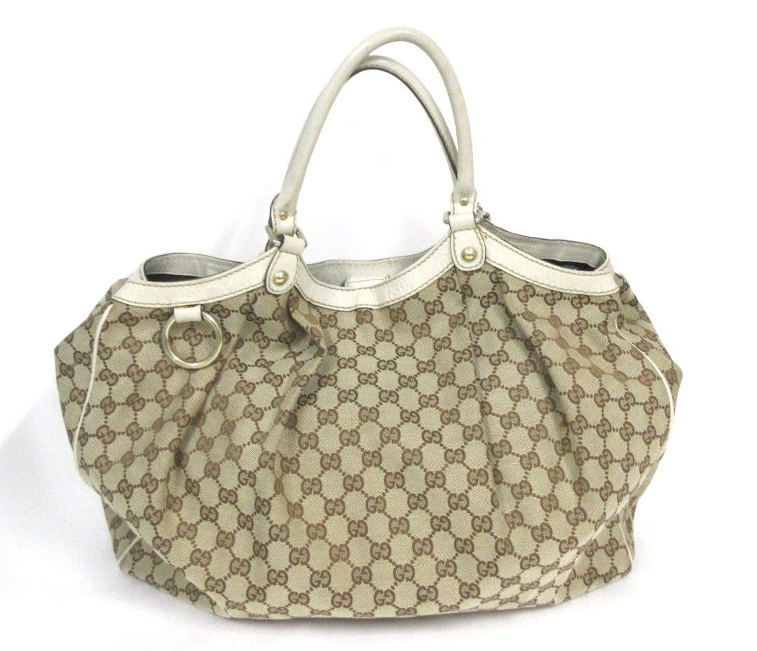Gucci Gg Canvas Sukey Tote