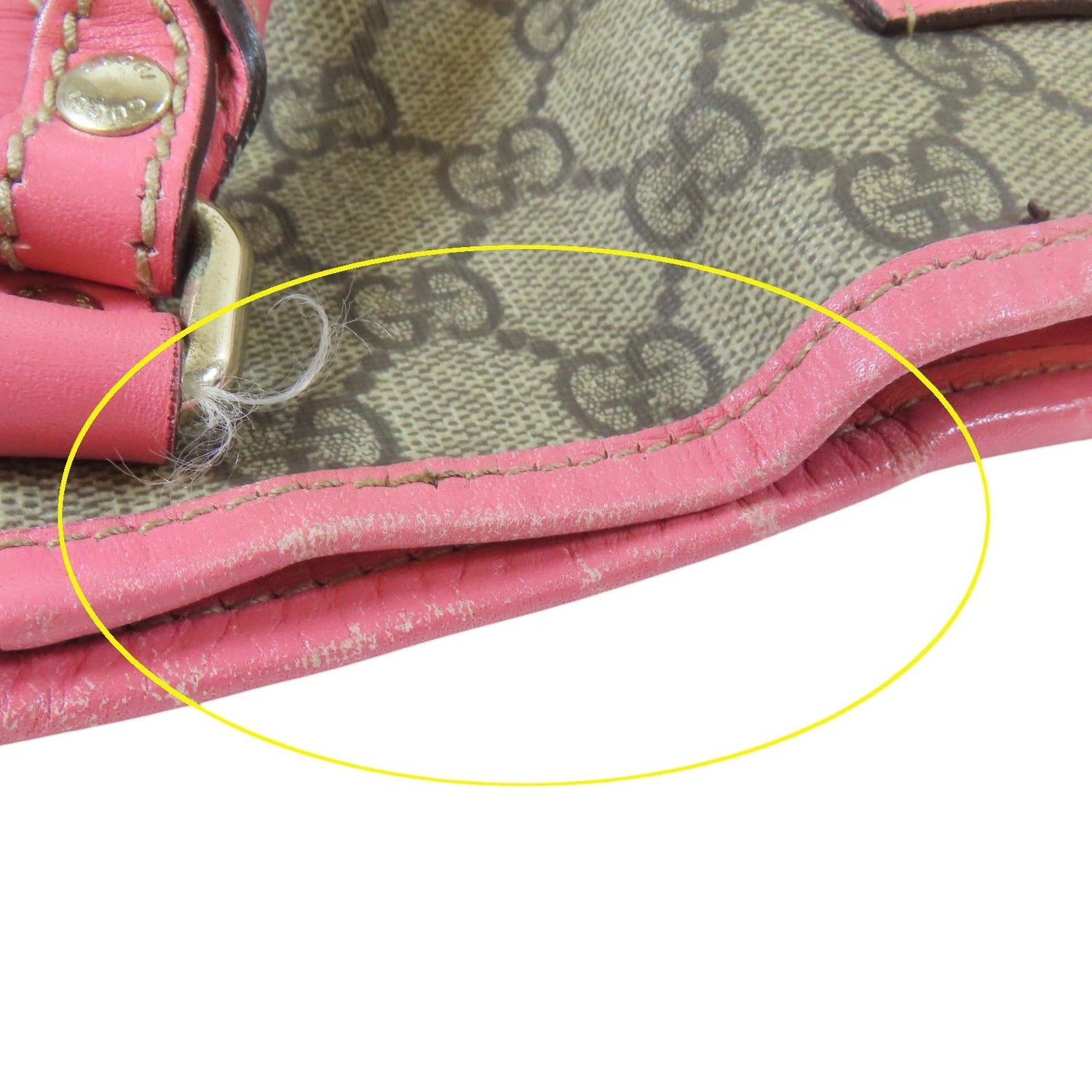 Gucci Gg Supreme Tote Bag Pvc Canvas Brown 197953