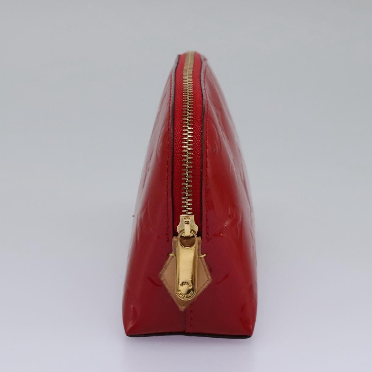 Louis Vuitton Vernis Pochette Cosmetic Pouch Slys M 90172 Lv Auth