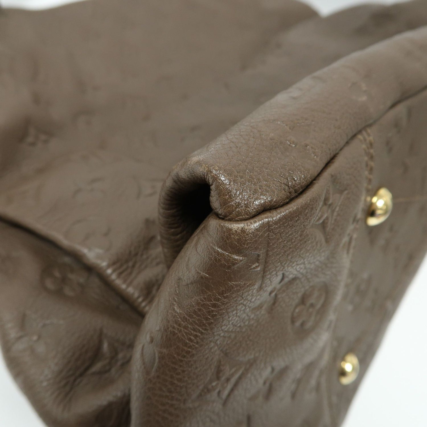 Louis Vuitton Cowhide Leather Artsy Mm Gold Shoulder Back Bag Color Brown Shoulder Bag M 94325