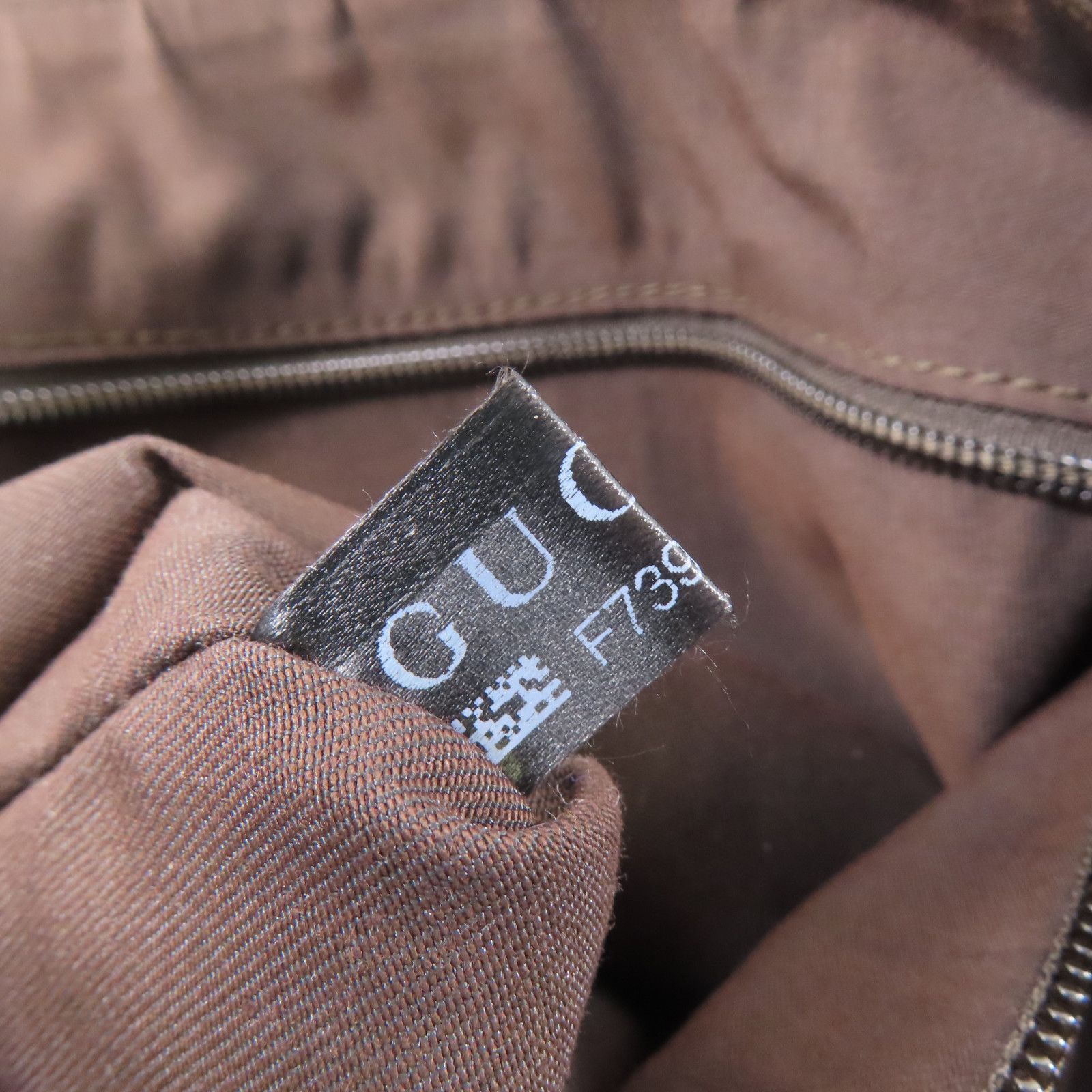 Gucci Canvas Shoulder Bag Brown Gg Canvas 190628