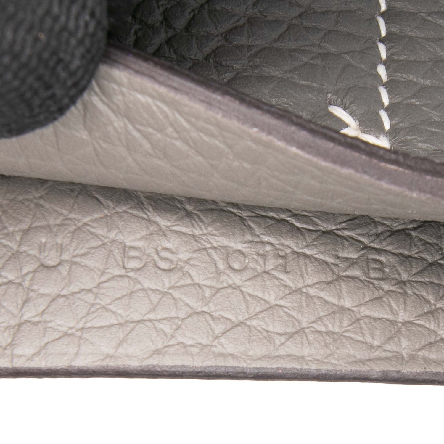 Hermes Taurillon Clemence Cabasellier 46 Gray