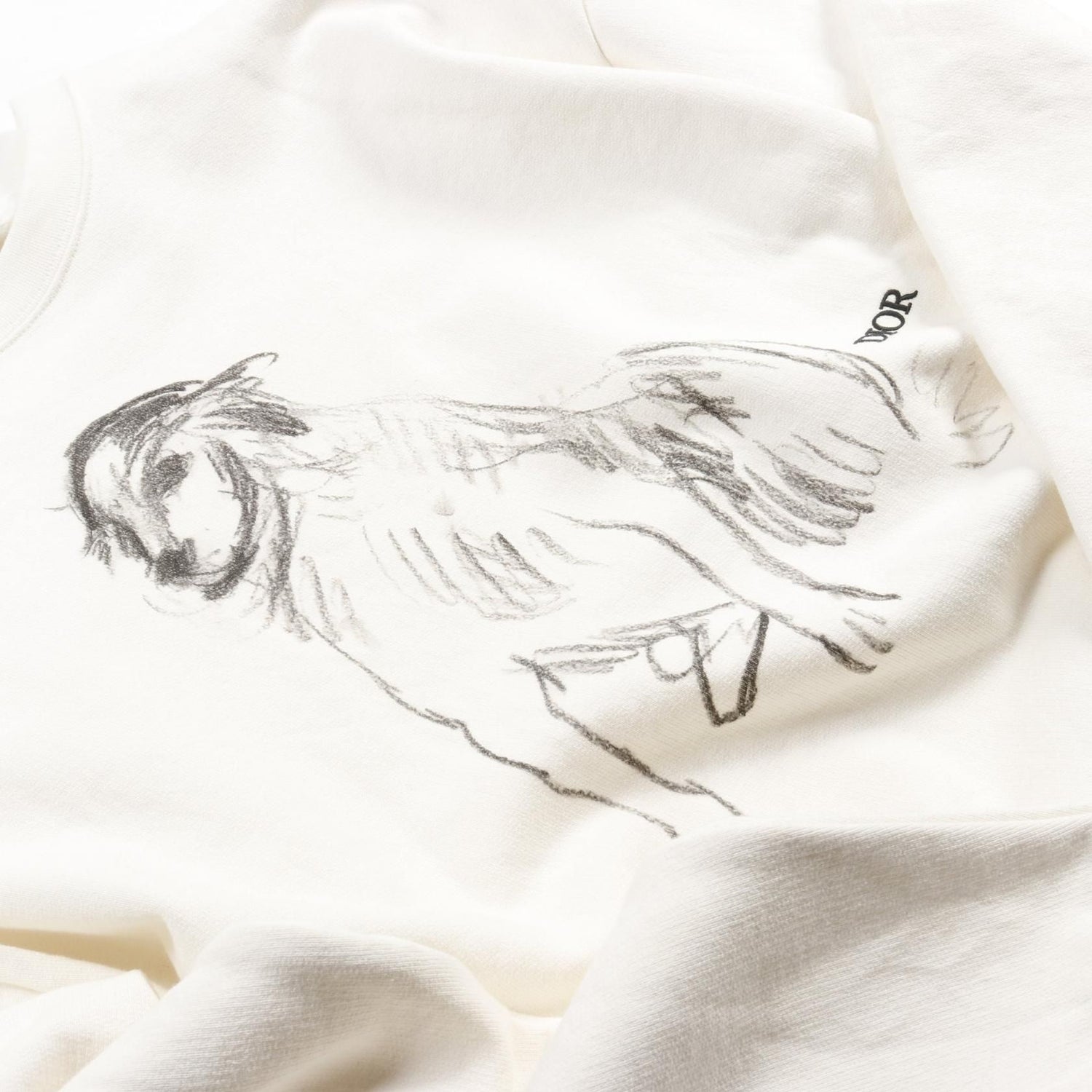 Christian Dior Duncan Grant Dog Print Sweatshirt