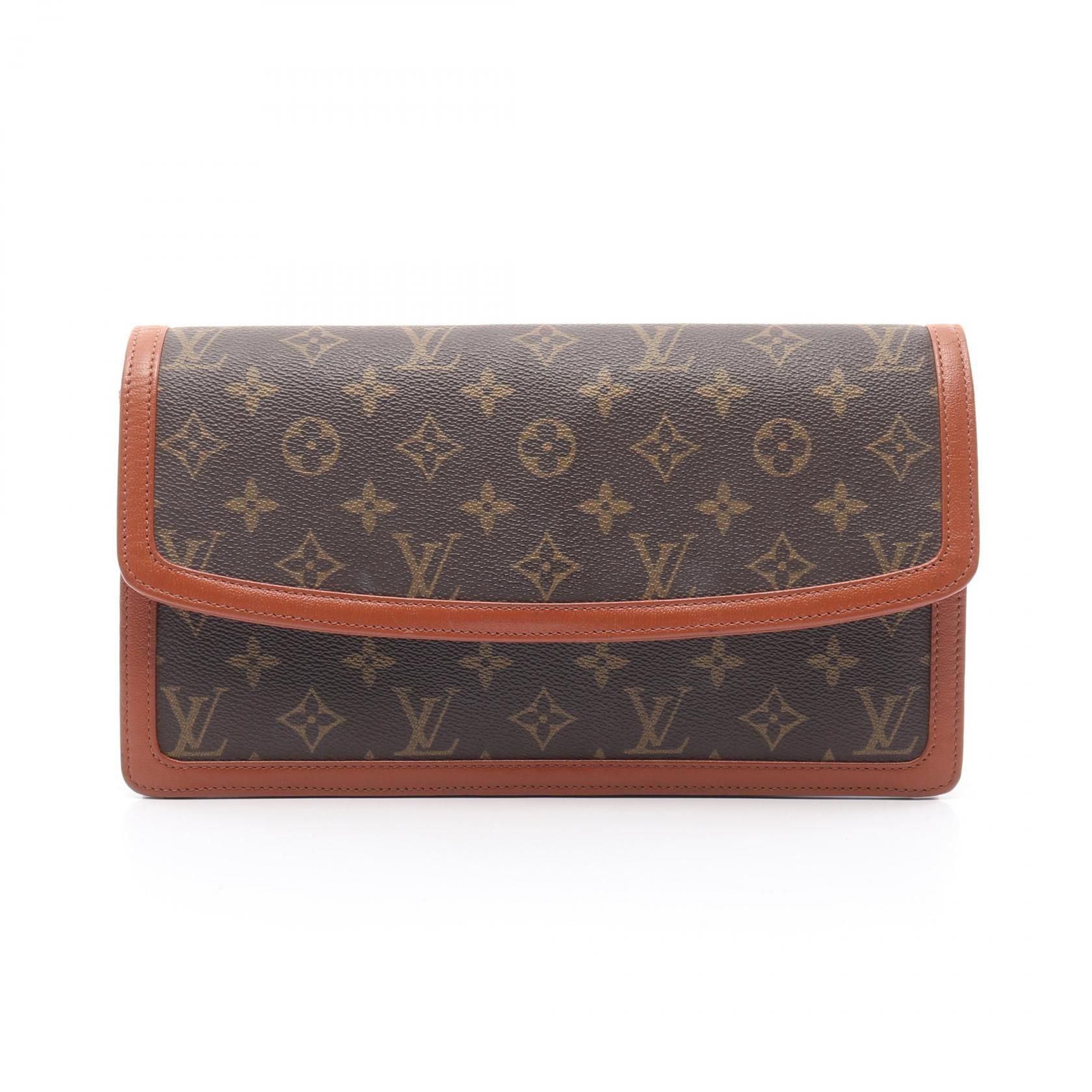Louis Vuitton Pochette Dam Gm Brown Business Bag Clutch Bag M 51810
